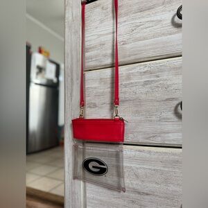 Clear GA Stadium Crossbody
